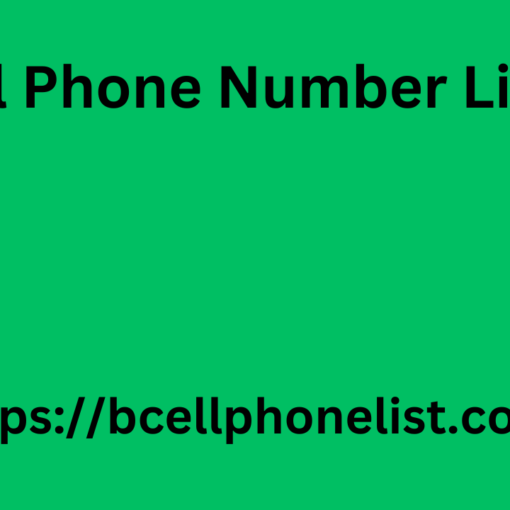 Cell Phone Number List