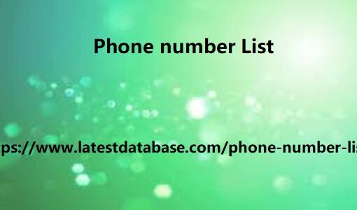 Phone number List