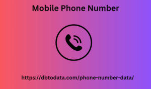 Mobile phone number